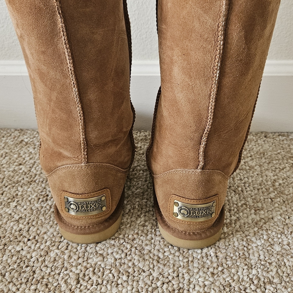 Australia Luxe Collective Tan Suede Boots